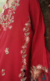 Asifa & Nabeel Eden Cambric Unstitched 3Pc Suit ECU25-07 Rosé Whisper
