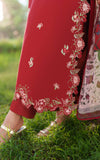 Asifa & Nabeel Eden Cambric Unstitched 3Pc Suit ECU25-07 Rosé Whisper
