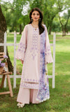 Asifa & Nabeel Eden Cambric Unstitched 3Pc Suit ECU25-08 Elysian Petals