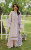 Asifa & Nabeel Eden Cambric Unstitched 3Pc Suit ECU25-08 Elysian Petals