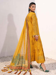 Charizma Signature Festive Embroidered Lawn Unstitched 3Pc Suit ED4-03