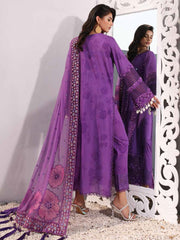 Charizma Signature Festive Embroidered Lawn Unstitched 3Pc Suit ED4-04