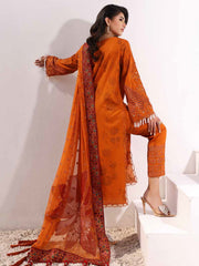 Charizma Signature Festive Embroidered Lawn Unstitched 3Pc Suit ED4-05