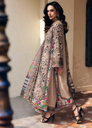 Charizma Festive Eid Embroidered Lawn Unstitched 3Pc Suit ED6-01