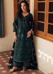Charizma Festive Eid Embroidered Lawn Unstitched 3Pc Suit ED6-02