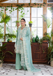 Elaf Premium E.Craft Chikankari Lawn Unstitched 3Pc Suit EEC-3A PARISIAN