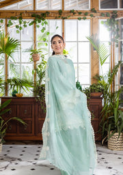 Elaf Premium E.Craft Chikankari Lawn Unstitched 3Pc Suit EEC-3A PARISIAN