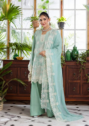 Elaf Premium E.Craft Chikankari Lawn Unstitched 3Pc Suit EEC-3A PARISIAN