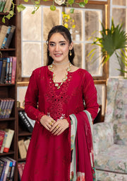 Elaf Premium E.Craft Chikankari Lawn Unstitched 3Pc Suit EEC-4A RUBELET