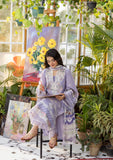 Elaf Premium E.Craft Chikankari Lawn Unstitched 3Pc Suit EEC-5A LAVENDER LOVE