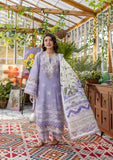 Elaf Premium E.Craft Chikankari Lawn Unstitched 3Pc Suit EEC-5A LAVENDER LOVE