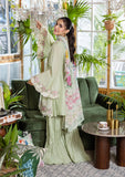 Elaf Premium E.Craft Chikankari Lawn Unstitched 3Pc Suit EEC-5B MATCHA