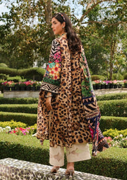 Elaf Premium Printed Lawn Unstitched 3Pc Suit EEP-06A - Menagerie