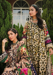 Elaf Premium Printed Lawn Unstitched 3Pc Suit EEP-06B - Wonders