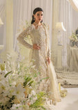 ELAF Premium Evara Embroidered Net Unstitched 3Pc Suit EFE-01 AURA