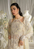 ELAF Premium Evara Embroidered Net Unstitched 3Pc Suit EFE-01 AURA