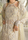 ELAF Premium Evara Embroidered Net Unstitched 3Pc Suit EFE-01 AURA