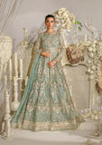 ELAF Premium Evara Embroidered Organza Unstitched 3Pc Suit EFE-02 ELSA