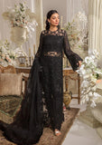 ELAF Premium Evara Embroidered Net Unstitched 3Pc Suit EFE-05 MAJESTY