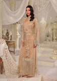 ELAF Premium Evara Embroidered Net Unstitched 3Pc Suit EFE-06 ZYVA