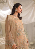 ELAF Premium Evara Embroidered Net Unstitched 3Pc Suit EFE-06 ZYVA