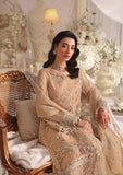 ELAF Premium Evara Embroidered Net Unstitched 3Pc Suit EFE-06 ZYVA