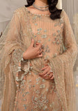 ELAF Premium Evara Embroidered Net Unstitched 3Pc Suit EFE-06 ZYVA