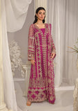 ELAF Premium Evara Embroidered Net Unstitched 3Pc Suit EFE-07 REGALIA