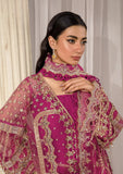 ELAF Premium Evara Embroidered Net Unstitched 3Pc Suit EFE-07 REGALIA