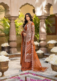 ELAF Premium Celebrations Embroidered Organza Unstitched 3Pc Suit EFH-03