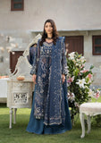 ELAF Premium Celebrations Embroidered Organza Unstitched 3Pc Suit EFH-04