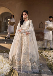 ELAF Premium Celebrations Embroidered Organza Unstitched 3Pc Suit EFH-05