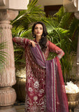 ELAF Premium Celebrations Embroidered Organza Unstitched 3Pc Suit EFH-06