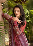 ELAF Premium Celebrations Embroidered Organza Unstitched 3Pc Suit EFH-06