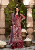 ELAF Premium Celebrations Embroidered Organza Unstitched 3Pc Suit EFH-06