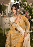 ELAF Premium Celebrations Embroidered Organza Unstitched 3Pc Suit EFH-07