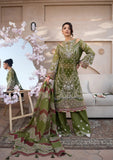 ELAF Premium Celebrations Embroidered Organza Unstitched 3Pc Suit EFH-08