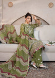 ELAF Premium Celebrations Embroidered Organza Unstitched 3Pc Suit EFH-08