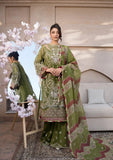 ELAF Premium Celebrations Embroidered Organza Unstitched 3Pc Suit EFH-08