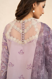 Iznik Eid Festive Embroidered Luxury Lawn Unstitched 3Pc Suit EFL-01