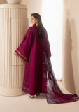 Elaf Premium E-Craft Chikankari Lawn Unstitched 3Pc Suit EHC-4A GARNET