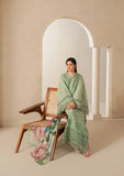 Elaf Premium E-Craft Chikankari Lawn Unstitched 3Pc Suit EHC-4B ALOE