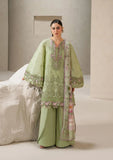 Elaf Premium E-Craft Chikankari Lawn Unstitched 3Pc Suit EHC-6A BASIL