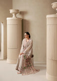 Elaf Premium E-Craft Chikankari Lawn Unstitched 3Pc Suit EHC-6B CLAY