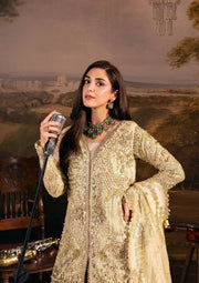 ELAF Premium Serenade Unstitched Organza 3Pc Suit EHM-01 OPERA