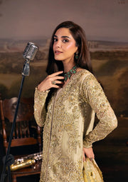 ELAF Premium Serenade Unstitched Organza 3Pc Suit EHM-01 OPERA