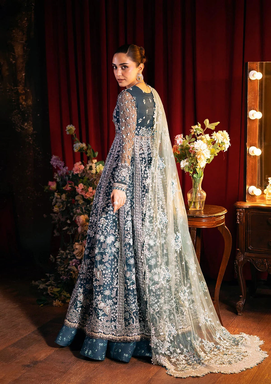 ELAF Premium Serenade Unstitched Organza 3Pc Suit EHM-02 MELODIE