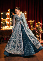 ELAF Premium Serenade Unstitched Organza 3Pc Suit EHM-02 MELODIE