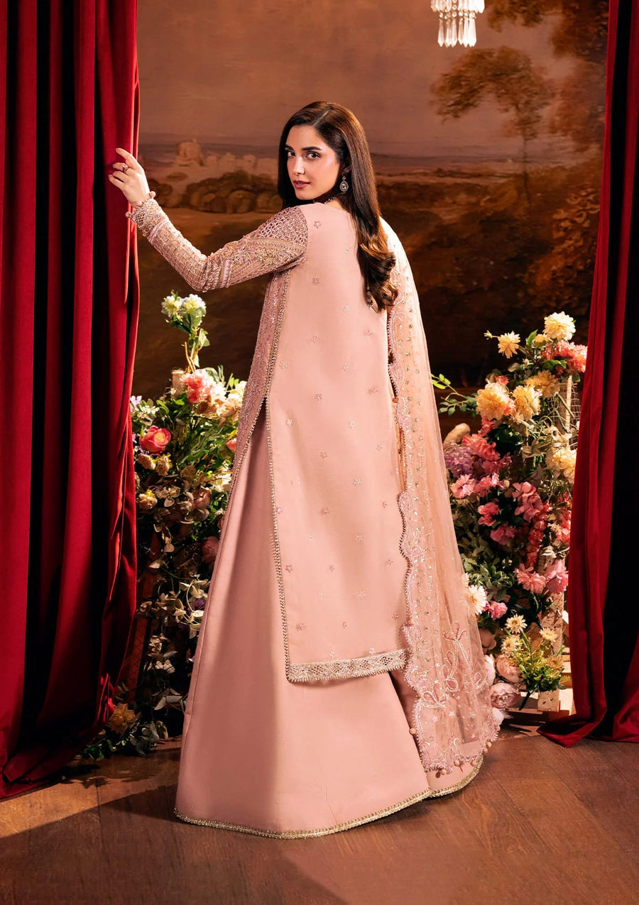 ELAF Premium Serenade Unstitched Organza 3Pc Suit EHM-03 VALENTINA