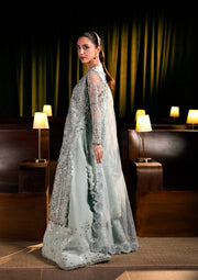 ELAF Premium Serenade Unstitched Organza 3Pc Suit EHM-04 LUMIERE